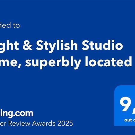 סראייבו Bright & Stylish Studio Home, Superbly Located מראה חיצוני תמונה